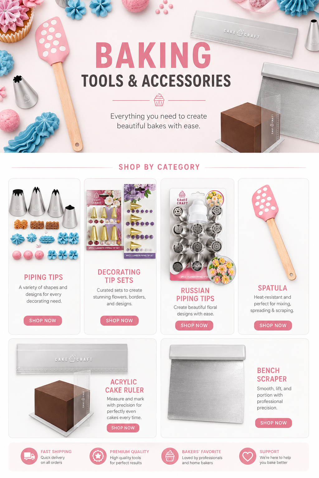 Decorating Tools & Equipment