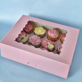 PINK | 12 HOLE CUPCAKE BOX