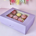 LILAC | 12 HOLE CUPCAKE BOX