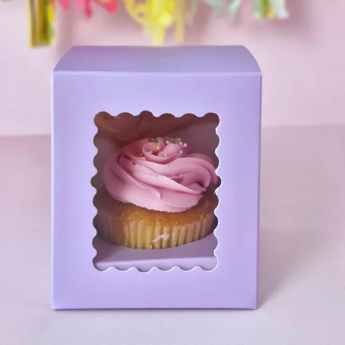 LILAC | 1 HOLE CUPCAKE BOX |