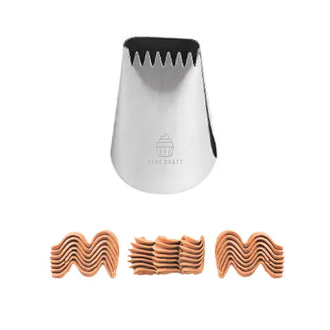 #2B Large Basket Weave Piping Tip