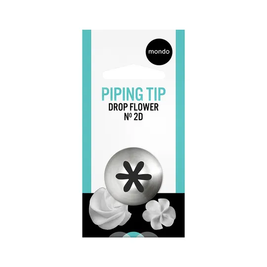#2D Drop Flower PipingTp