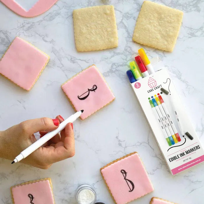 EDIBLE INK MARKERS | BLACK | 3 PACK