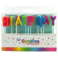 Happy Birthday Bright Polkadots Candles PVC Box