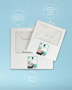 WHITE CUPCAKE BOX | 6 HOLES