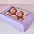LILAC | 6 HOLE CUPCAKE BOX