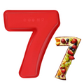 ‘7’ Number Silicone Cake Mould