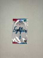 'Eighteen' Acrylic Cake Topper