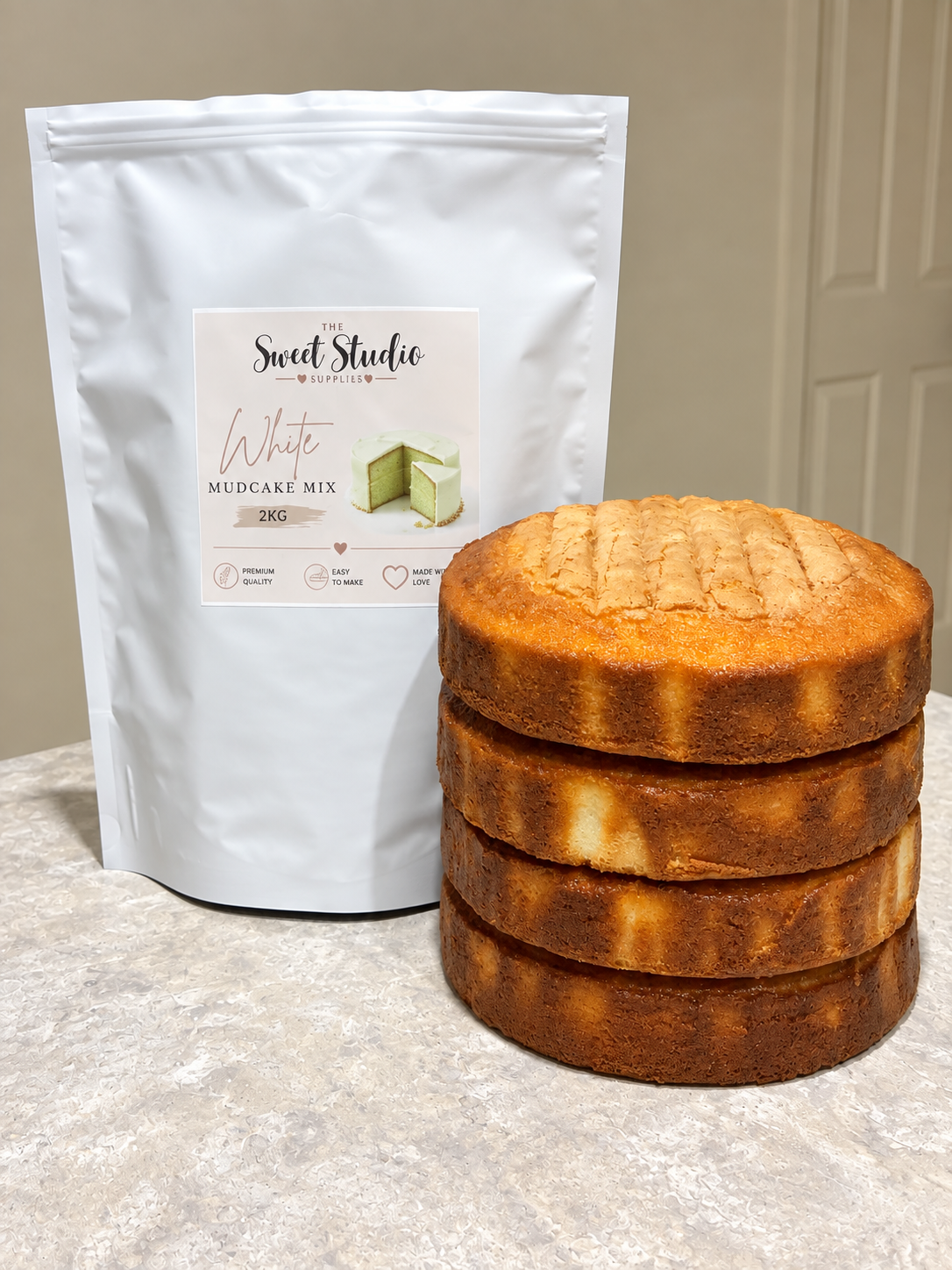 WHITE CHOCOLATE MUD MIX | 2KG