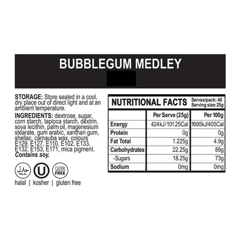 BUBBLEGUM MEDLEY SPRINKLES