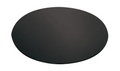 10 Inch black round cake board