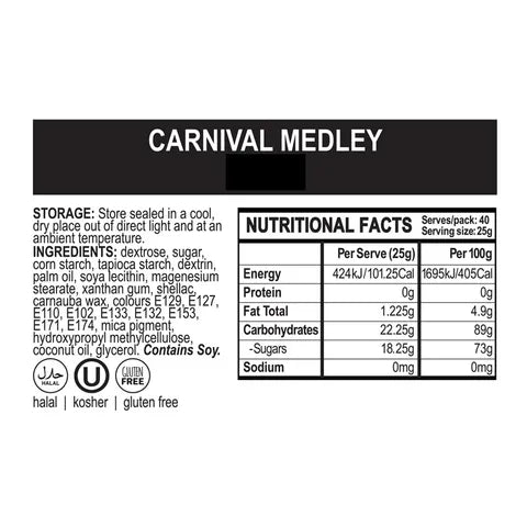 CARNIVAL MEDLEY SPRINKLES