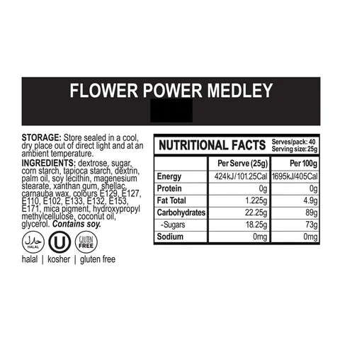 FLOWER POWER MEDLEY SPRINKLES