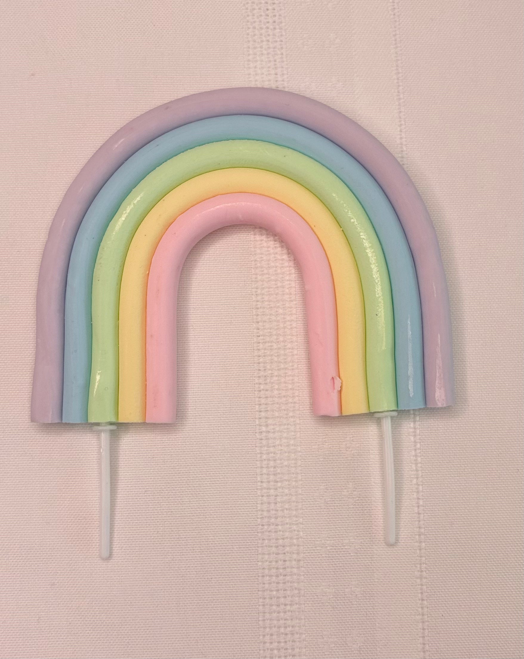 Rainbow Pastel plastic