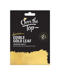 Edible 24K Gold Leaf (2 Sheets)