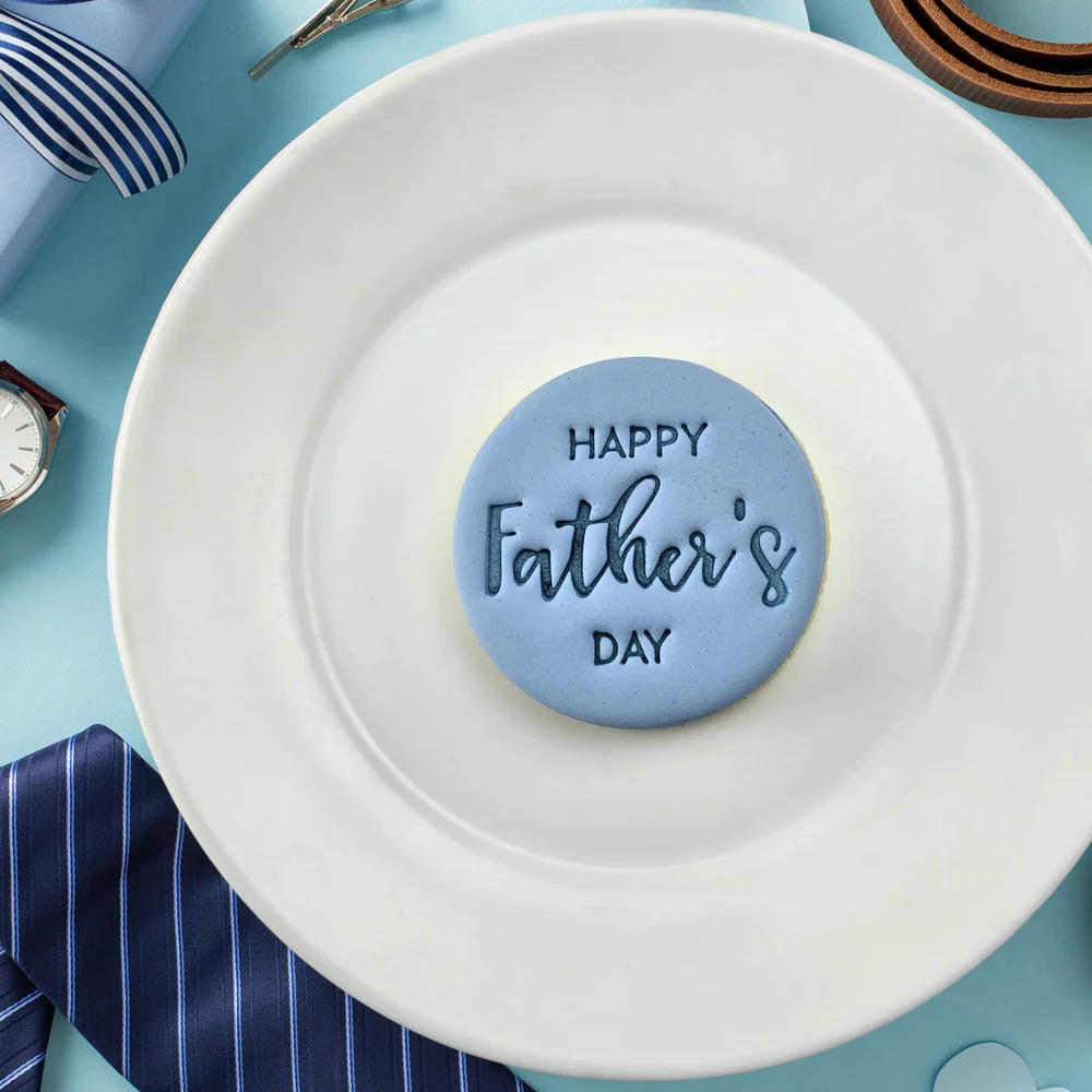 Happy Father's Day Embosser 60mm