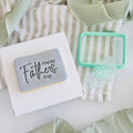 Happy Father's Day (Rectangle) - Bento Minis Cutter Set (SweetP)