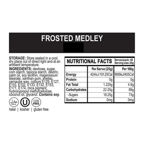 Frosted Medley