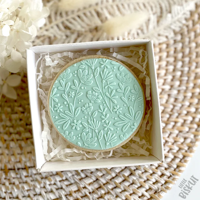 Flower Pattern Debosser (Little Biskut)