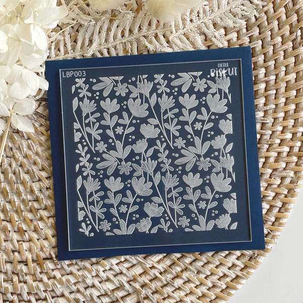 Flower Pattern Debosser (Little Biskut)