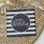 Happy Birthday Cursive Debosser (Little Biskut Level Up!)