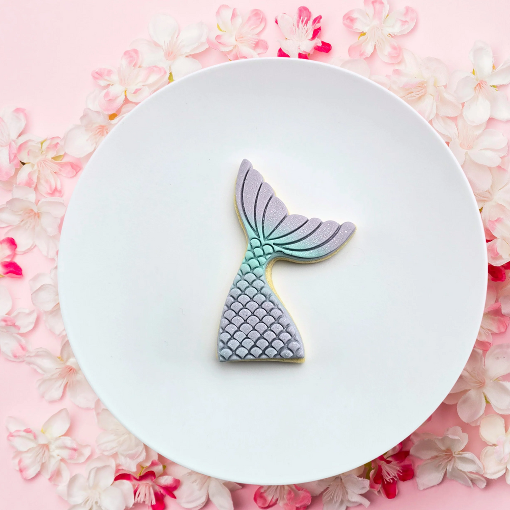 Mermaid Tail Cutter & Embosser Set
