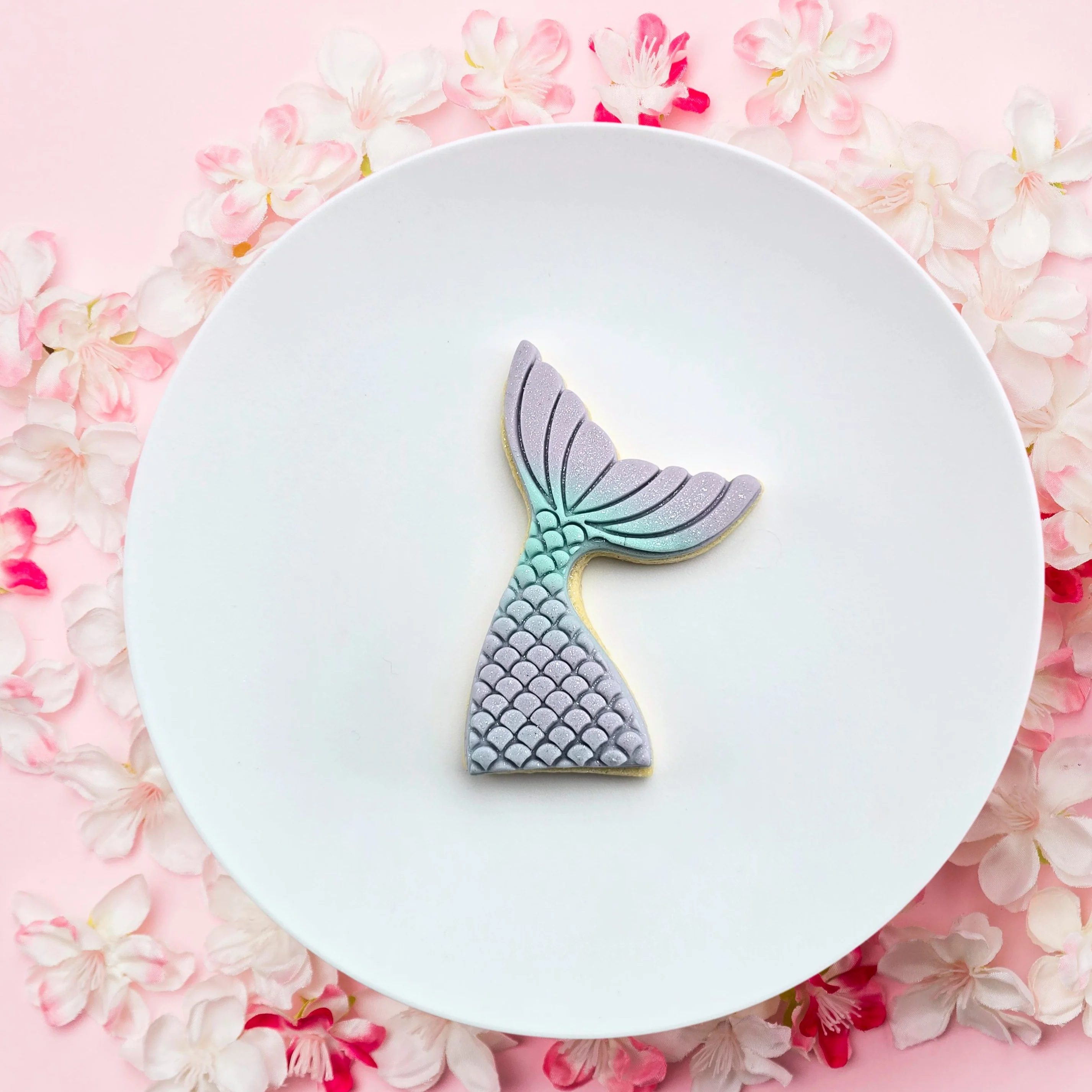 Mermaid Tail Cutter & Embosser Set