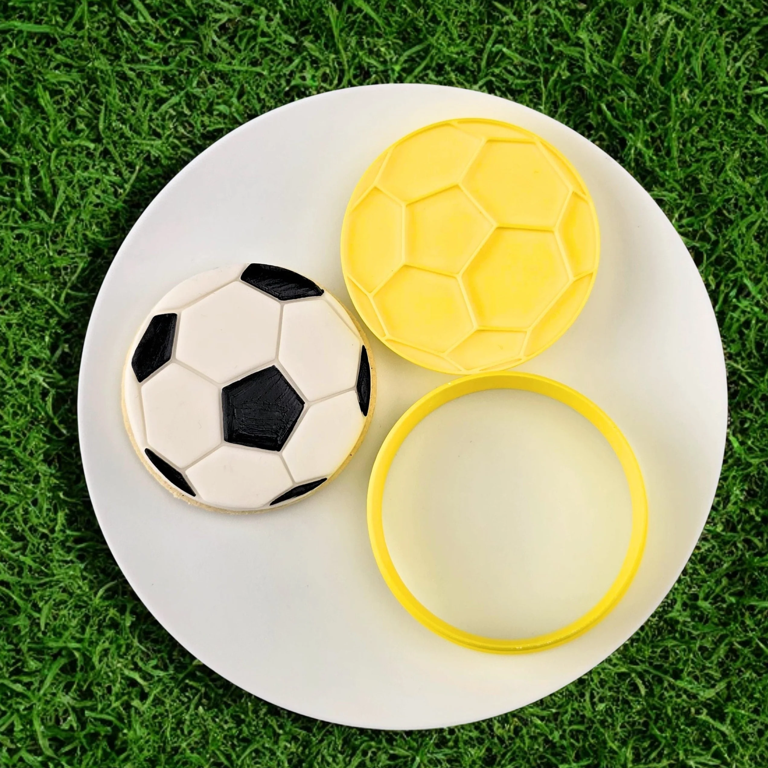 Soccer Ball Embosser 70mm / Embosser + Matching Cutter