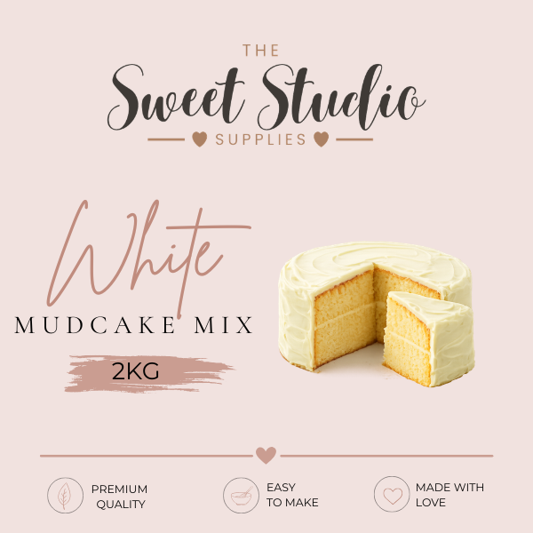 WHITE CHOCOLATE MUD MIX | 2KG
