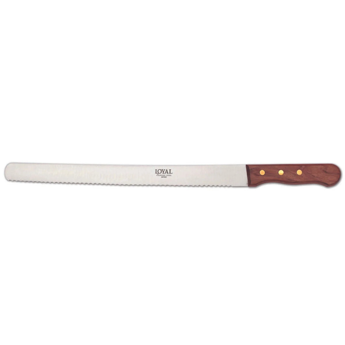 Serrated Knife Wooden Handle 14in/36cm