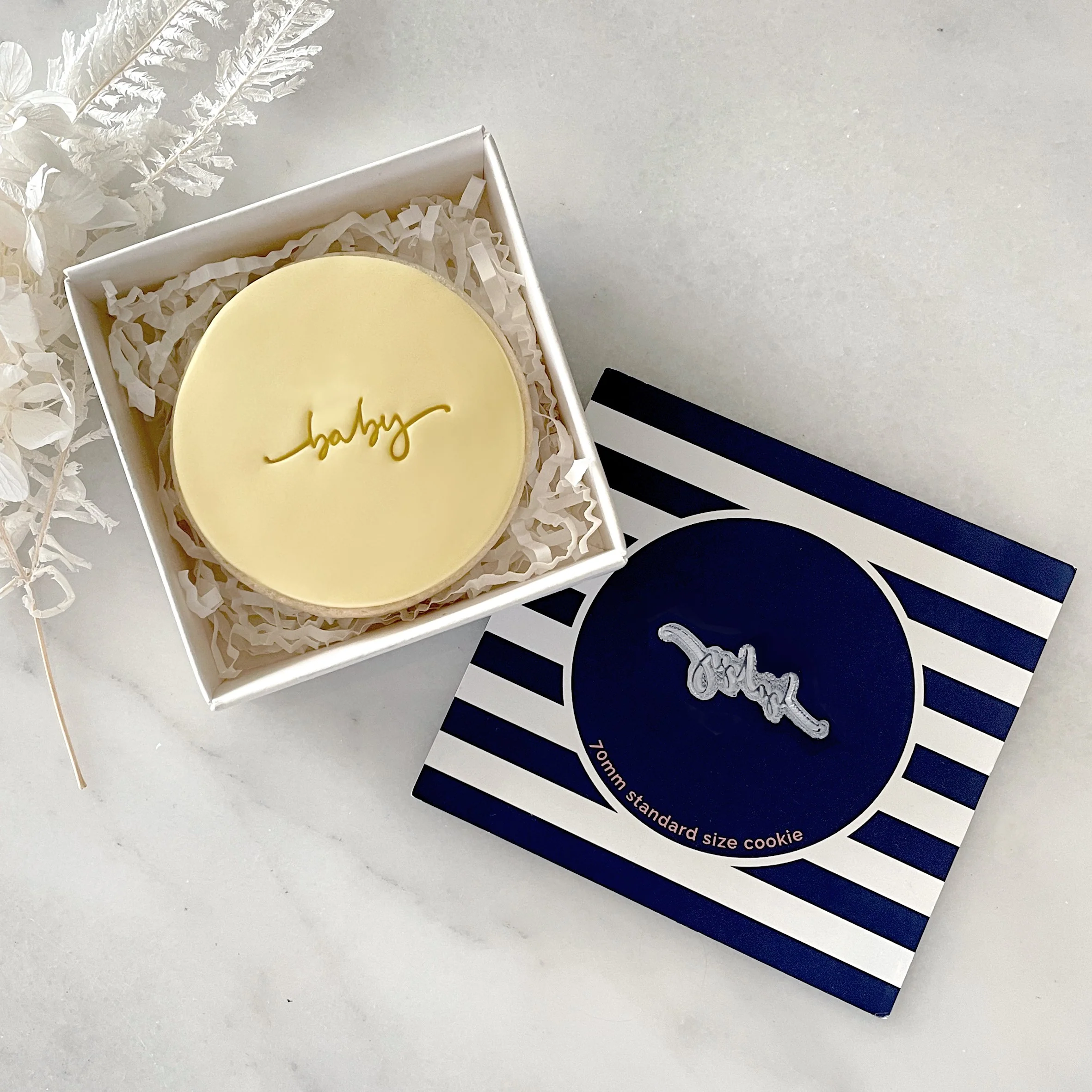 Baby Tiny Text Stamp (Little Biskut)