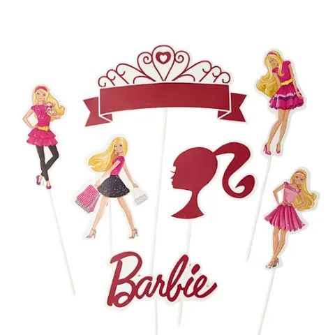 BARBIE | TOPPER SET | 7 PC