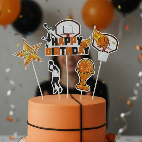 BASKETBALL | TOPPER SET | 6 PC