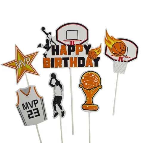 BASKETBALL | TOPPER SET | 6 PC