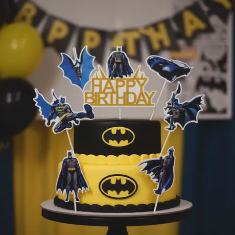 BATMAN | TOPPER SET | 6 PC