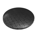 12 inch black round cake board