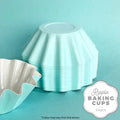 RIPPLE BAKING CUP | BLUE | 24 PACK