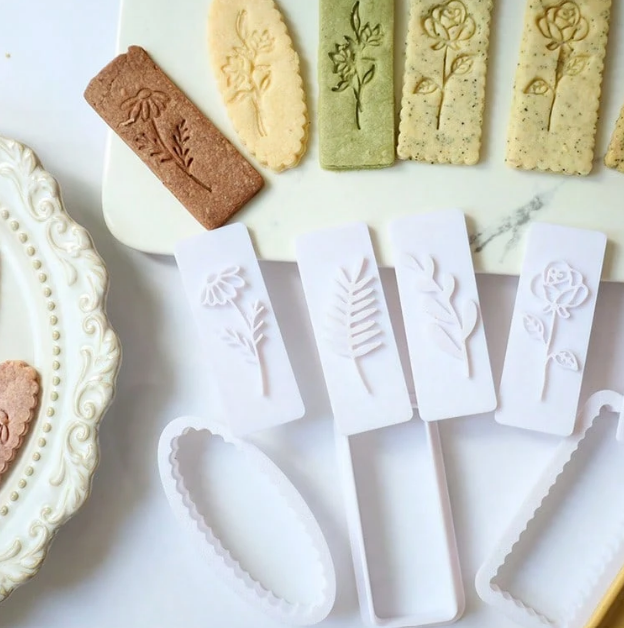 Botanical Embossing Cookie Cutter