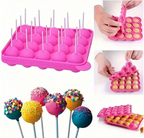20-Cavity Silicone Lollipop Mould For Cake Pops