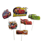 CARS | TOPPER SET | 6 PC