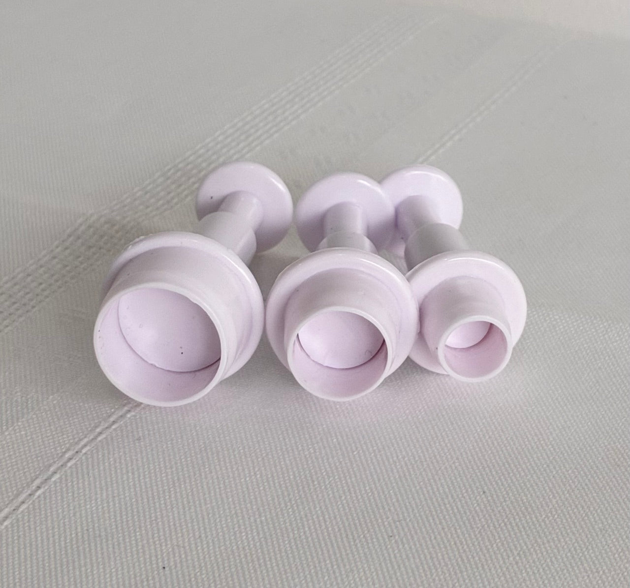 Circle Plunger Stamp/Cutter 3 Pack