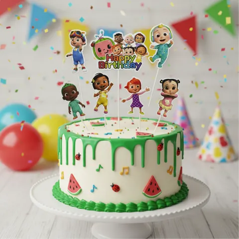 COCOMELON | TOPPER SET | 6 PC