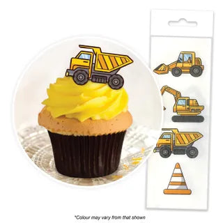 CONSTRUCTION | WAFER TOPPERS | PACKET OF 16