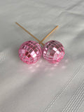 Pink Disco Deco Balls Each
