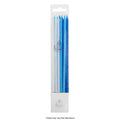 DREAM TALL GLITTER CANDLES | BLUE | 12 CANDLES