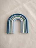 Blue rainbow plastic