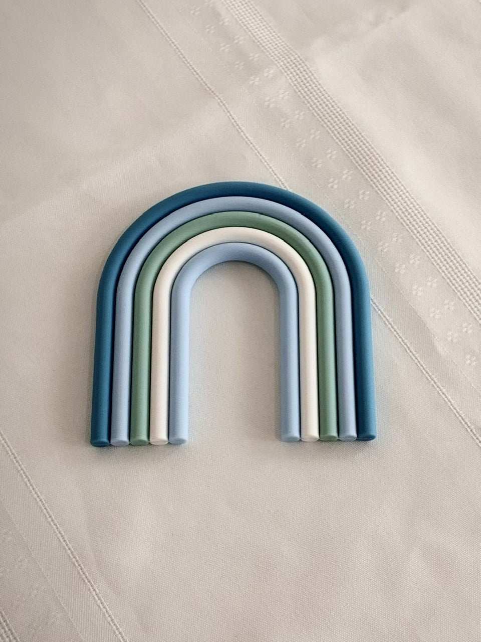 Blue rainbow plastic