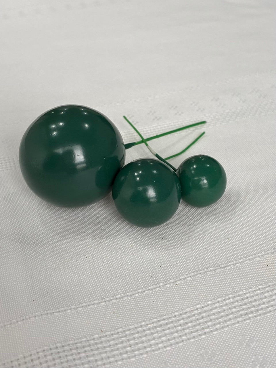 Forest Green Deco Balls 3 Pack