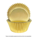 Gold Foil Cupcake Cases