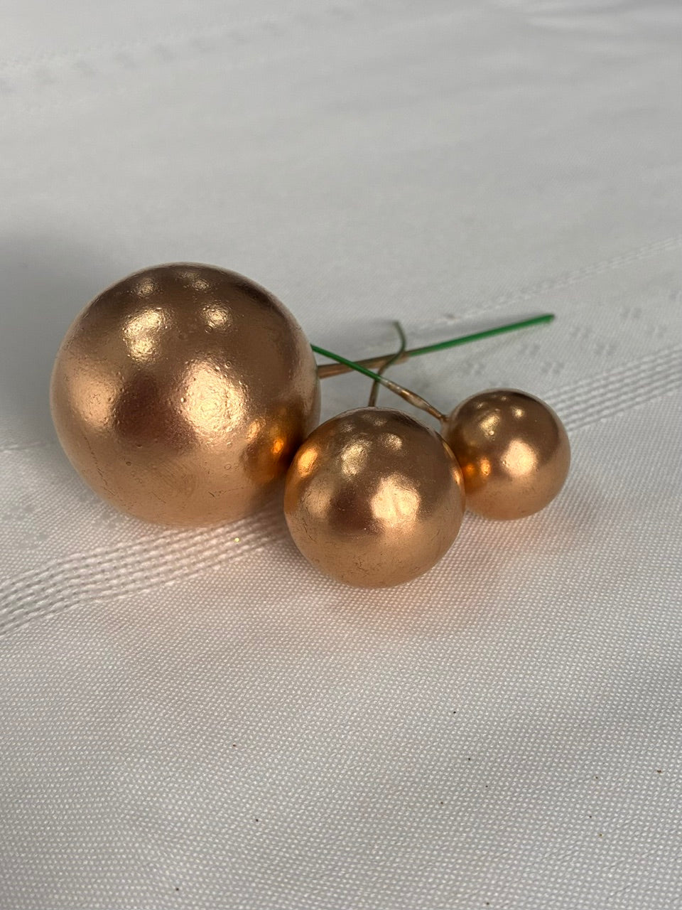Gold Deco Balls Each